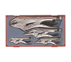 Teng Tools TTVG05 5 PCE Self-locking Plier Set - BD
