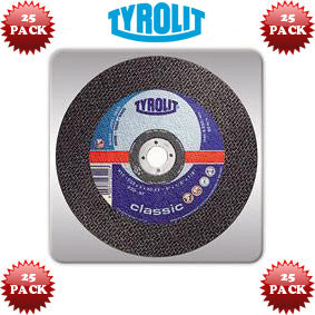 TYROLIT Metal Cutting Disc-230mm 25pack 631-250169