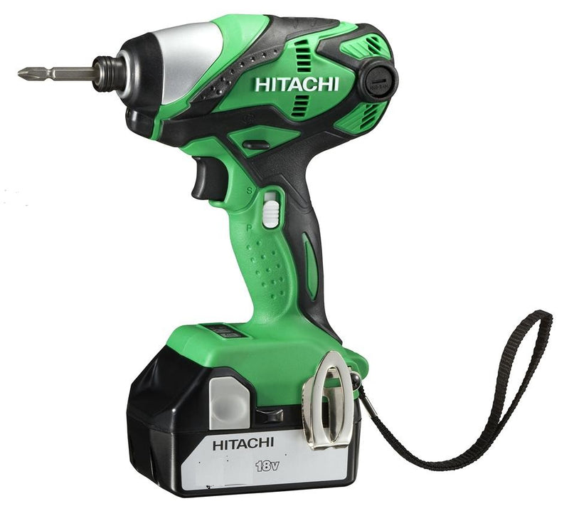 HITACHI 18v Impact Driver Cordless Combo Kit-2ah 11642