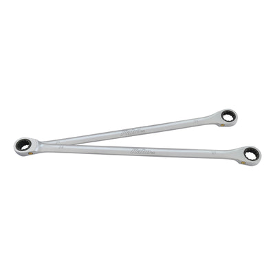 KABO Extra Long Flat Ratchet Wrench Extension Set 2 Piece XLB2-MET