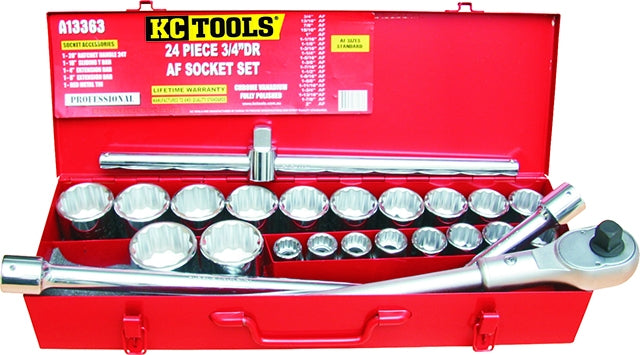KC Tools A13363 24 PIECE 3/4