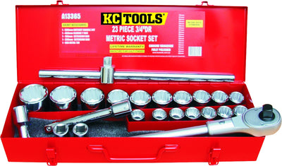 KC Tools A13365 23 PIECE 3/4
