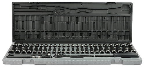 ACTION Dual 6Point Impact/Standard Socket Set-1/4" Drive 53pce 10045301