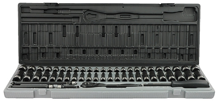 ACTION Dual 6Point Impact/Standard Socket Set-1/4