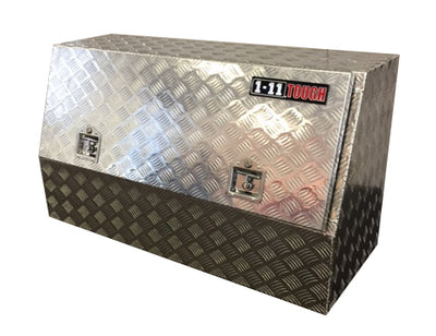 1-11 - AL1500 Aluminium Checker Plate One Tonner Truck Toolbox (1500mm wide)