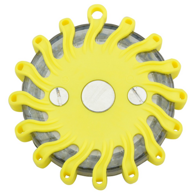ASW LED Rechargeble Magnetic Roadside Round Emergency Beacon Flare-PF024RYS