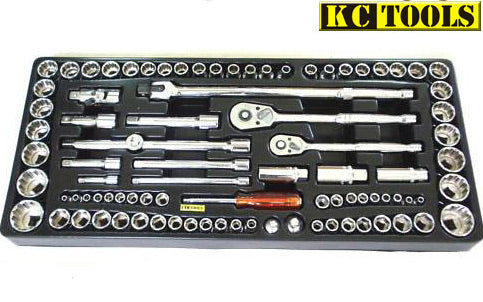 KC Tools ATK85SOCKETT 88PCE PRO 1/4,3/8 & 1/2" SOCKET SET TOOL INSERT TRAY
