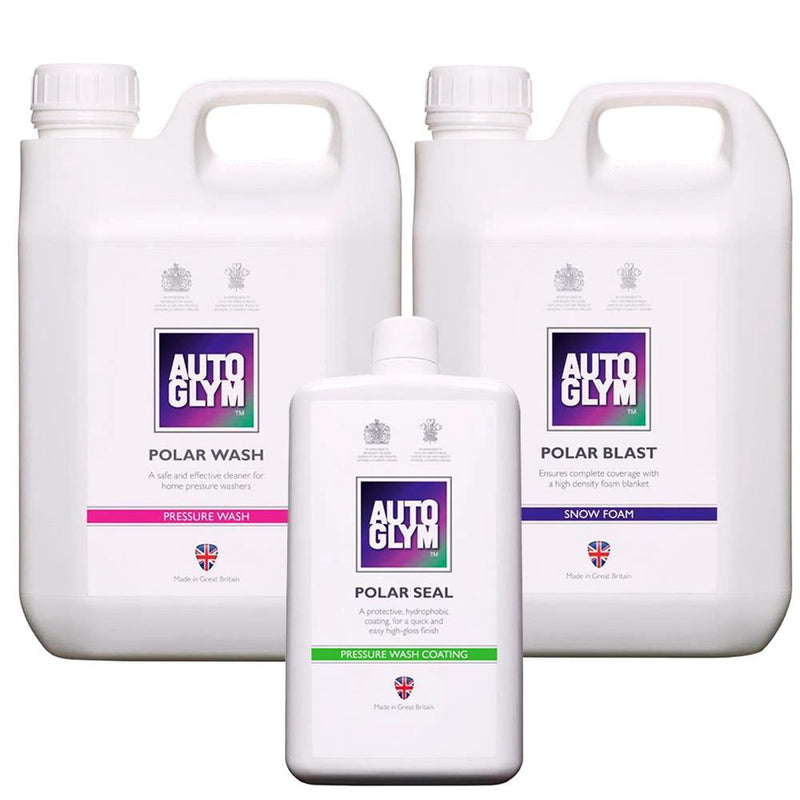 AUTOGLYM Polar Wash Foaming Car Wash & Sealer 3 Step System -ATD