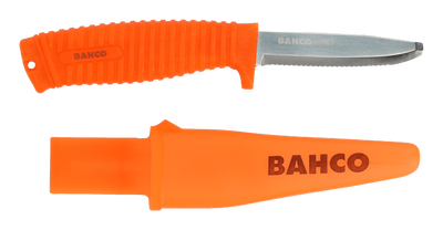 Bahco Floating Rescue Stainless Steel Knife With Sheath Pouch Holster