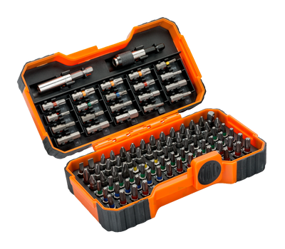 Bahco 100pce Bit Set In Case-1/4