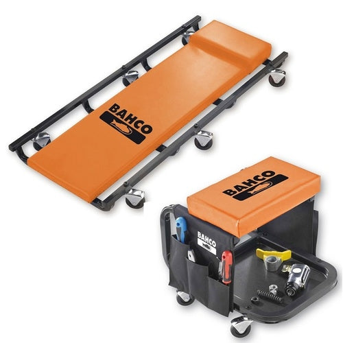 Bahco Creeper & Stool Workshop Combo Set -ATD