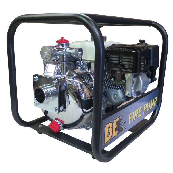 BAR Portable Honda Powered Industrial Fire Fighting Water Pump- 6.5hp 390L p/min
