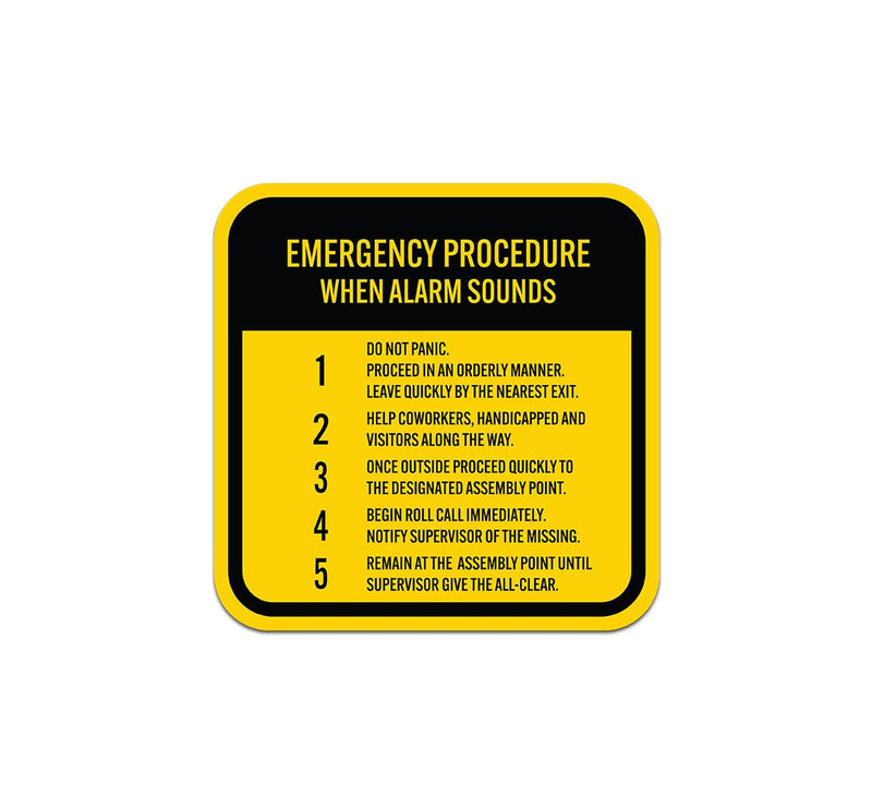 E.A.R PROCEDURE SIGN 524EMC