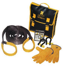 BEAVER Black Rat  Snatch Strap Recovery Kit 342304BHK