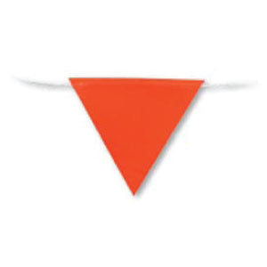 BUNTING - ORANGE FLURO S47
