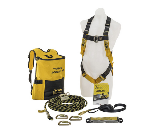 BEAVER Roofers Roof Safety Harness Kit BK061215TRAD -JTD