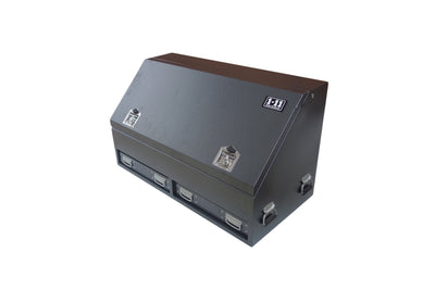 ONE ELEVEN BK12CH Steel Truck/Ute Box-Charcoal