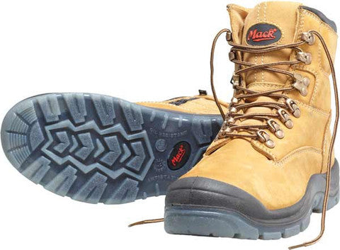 MACK Lace Up & Zip Safety Work Boot-Blast BLAST