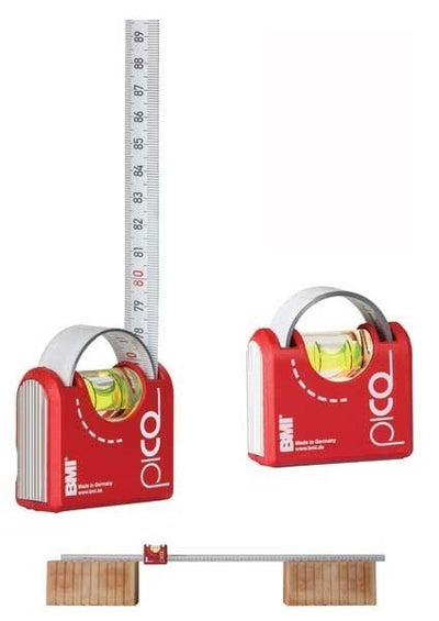 BMI Pico 2 in 1 Spirit Level & Tape Rule-1m 426-01