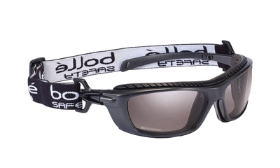 BOLLE Tradie Grey Polarised Safety Glasses/Goggles-Baxter Series