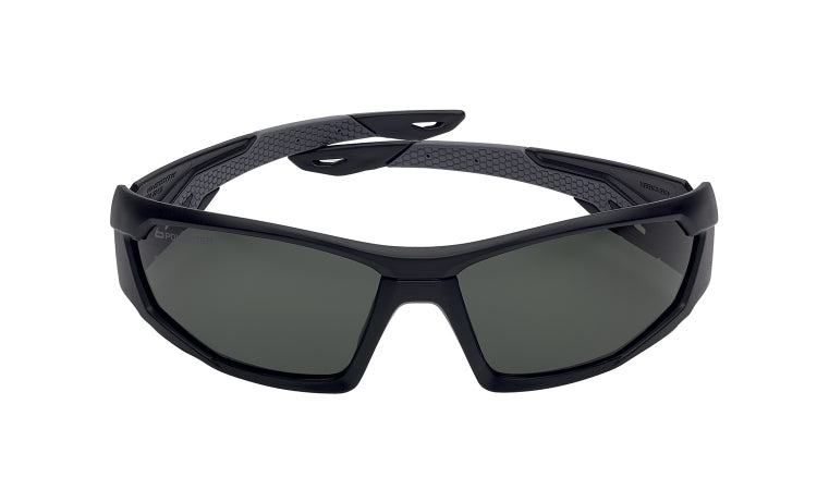 BOLLE Tradie Safety Glasses Smoke Polarised Lens -Mercuro Series -MERPOL