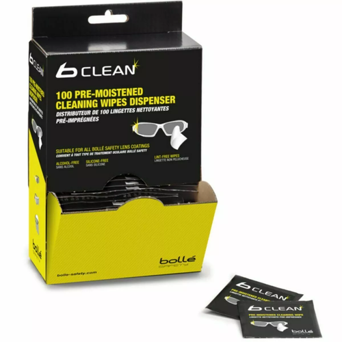 BOLLE B-Clean Dispenser - With 100 Cleaning Tissues