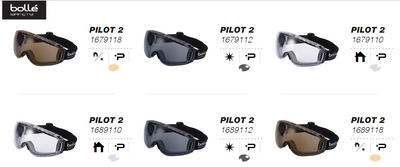 BOLLE Tradie Safety Goggles-Pilot 2 Series