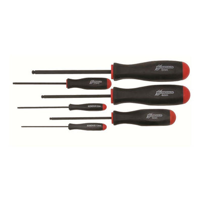 Bondhus Set of 6 Balldriver Screwdrivers Sizes 1.5-5MM 10686