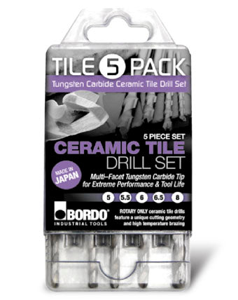Bordo 2710-s1 Ceramic Tile Drill Set-5pce
