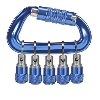 BORDO CARABINER HOOK WITH 5 X 1/4