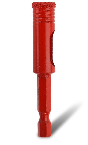 Bordo 7084-6H Brilliant Diamond Hex Shank Holesaw-6mm-Ceramics, Tiles, Porcelain and Stone