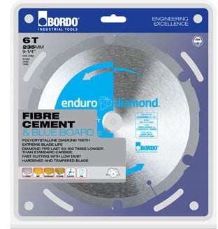 Bordo 7455-3058 Enduro PCD TCT Saw Blade-Fibre Cement,Plasterboard-305mm x 8T