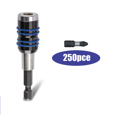 Bordo 5360-MPQR1/4X70 + 48324881 PH2 x 25mm Screwdriver Bit  With Premium Magnetic Holder-251pce Combo Set