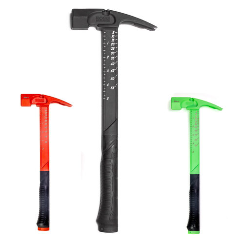BOSS Tools Pro Series Titanium Hammer with Smooth Face-16oz-With Cerakote Colour Finish