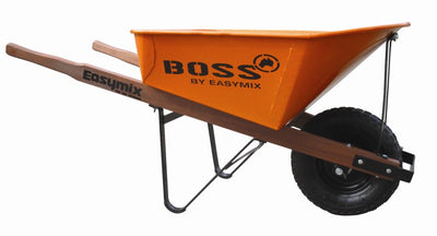 EASYMIX w1000hbhngs BOSS Contractors WheelBarrow-Extreme Duty