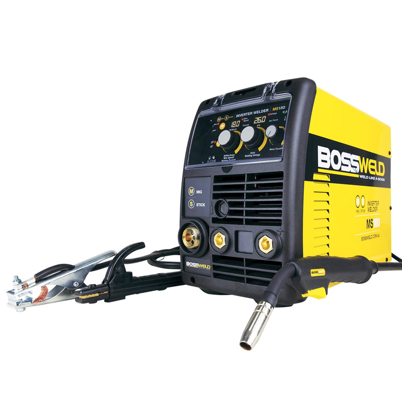 BOSSWELD 180 Amp Gas & Gasless Mig Welder 610030