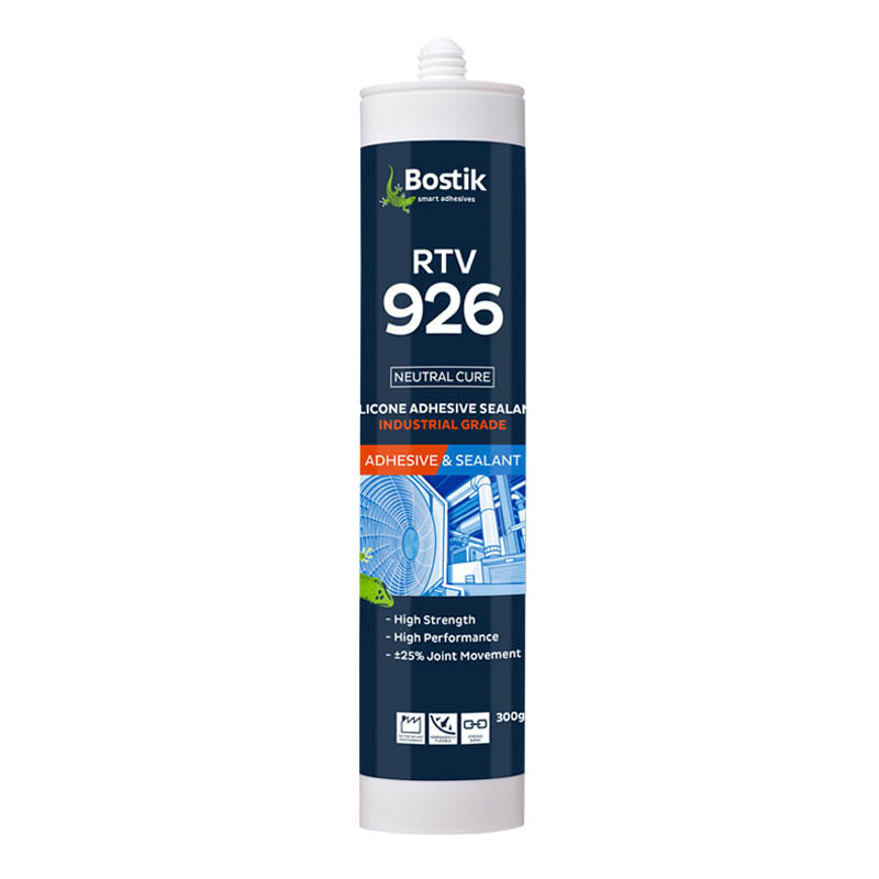 BOSTIK Industrial 300ml RTV926 Structural Silicone Cartridge - Translucent - Box of 15
