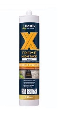 BOSTIK Industrial XTREME High Tack High Performance MSP Sealant & Adhesive-290ml Cartridge - 30610679