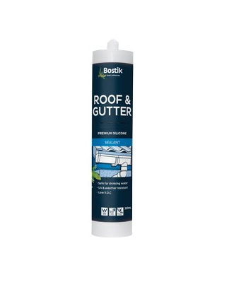 BOSTIK Industrial Roof & Gutter Silicone Sealant-300ml/BOX 20