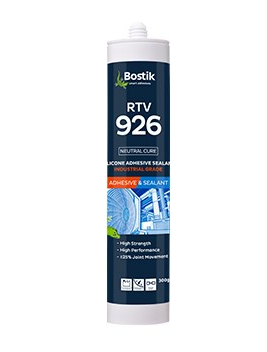BOSTIK Industrial RTV 926 Commercial Silicone Sealant-300ml INDIVIDUAL