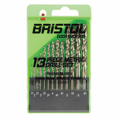 BRISTOL by Alpha HSS Metric Drill Set-13pce - BTW13M