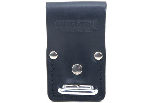 BUILDPRO Tradie Leather Belt- Nail Gun Holder Frog lbfngh