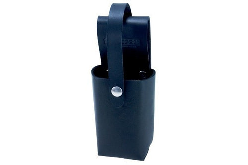 BUILDPRO Tradie Leather Belt- Large Two Way Radio Holder Frog LBFRPMO