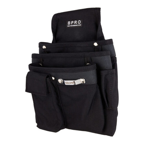BPRO by BUILDPRO Tradie Premium Cordura "Argyle" Tool Pouch With 14pockets