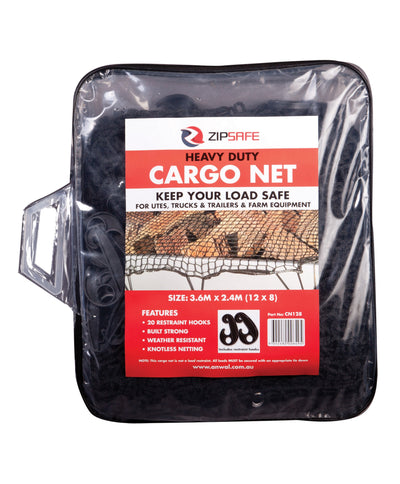 ZIPSAFE Cargo net CARGO NET 3.6m x 2.4m (12 x 8) CN128