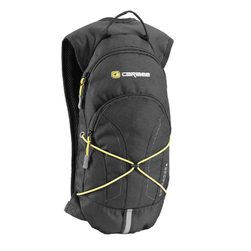 CARIBEE Quencher Compact & Slim Sports / Hunting BackPack & 2L Hydration Pack-Black