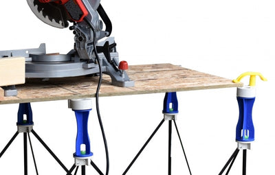 IMPACTA Centipede Ultimate Portable Work Support/Saw Horse-Riser Set 10029456
