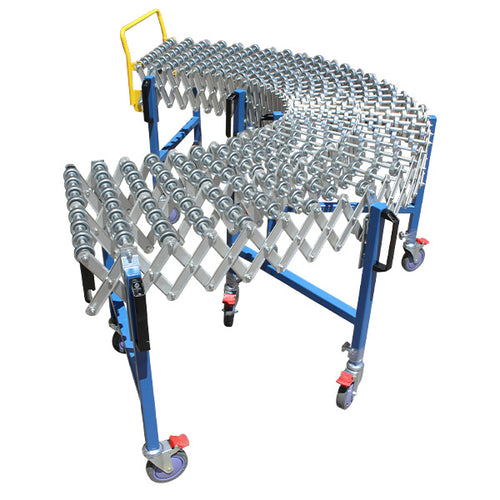 RICHMOND Flex Conveyor with Steel Skate Wheels 500mm Wide-  2M - 4M (CFR009)