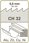 Nobex CH32 Champion Mitre Saw 32tpi Non-Ferrous Metal Blade