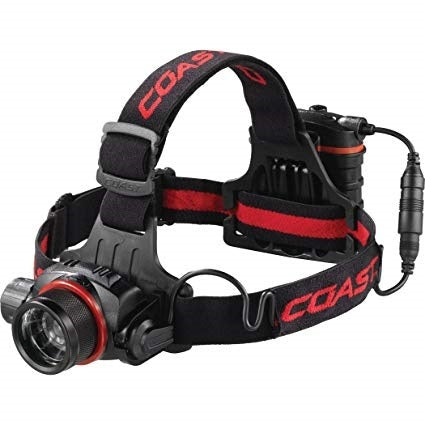 COAST LED Pure Beam Rechargeable Headlamp Torch-800Lumens COAHL8R